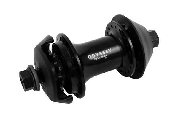 Odyssey Hexagram Cassette Hub (Anodized Black) | Full Factory
