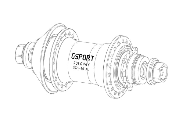 GSport Roloway Cassette Hub Parts | Full Factory Distribution