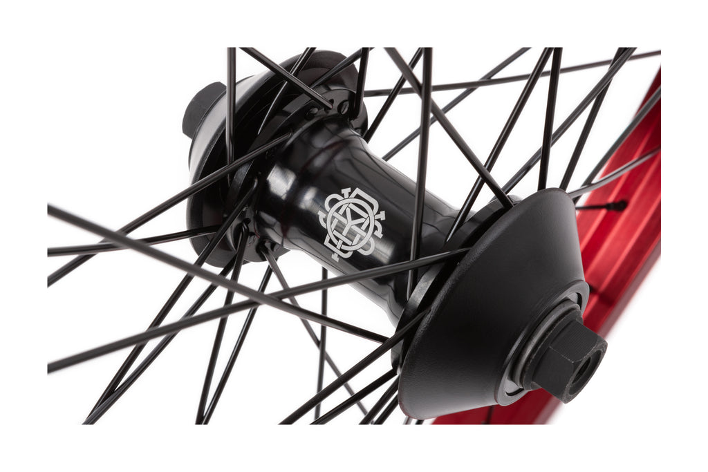 Odyssey Hazard Lite Front Wheel (Anodized Red)
