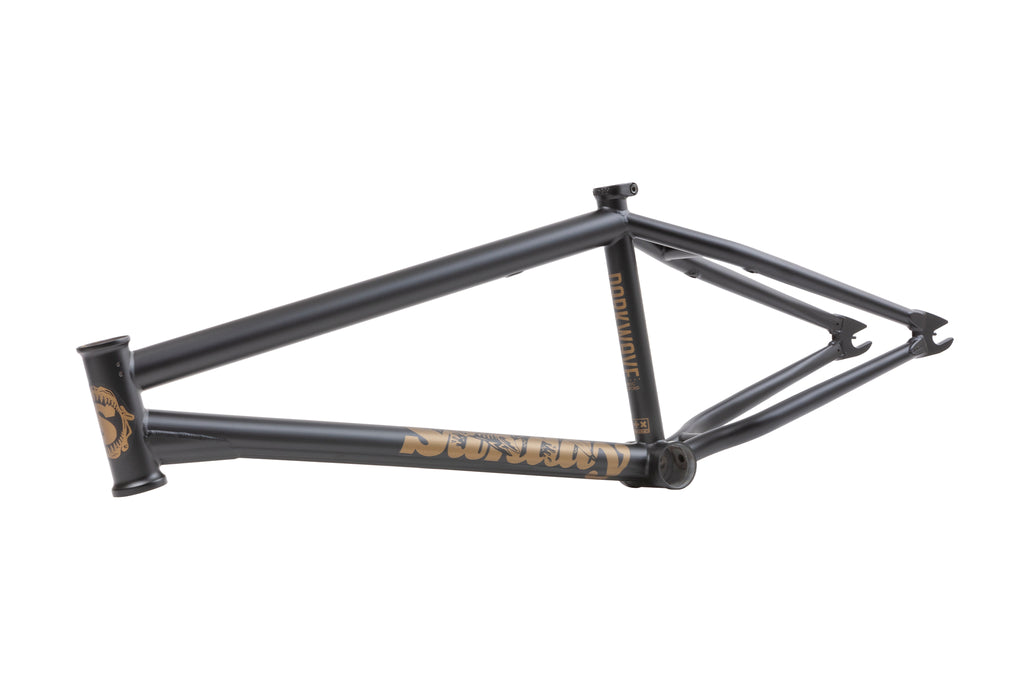 Sunday Darkwave Frame (Matte Black w/Shark Stickers)