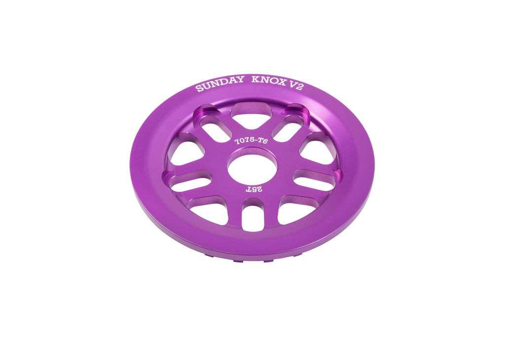 Sunday Knox v2 Sprocket (Anodized Purple)
