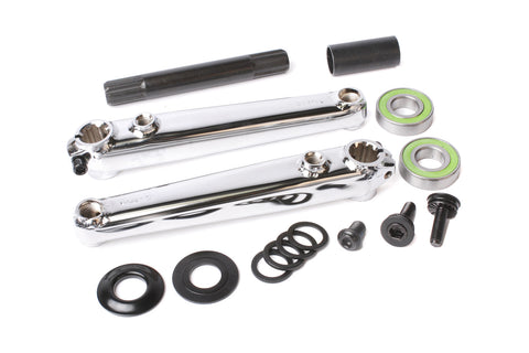 Sunday Saker v2 Cranks (Chrome w/Mid BB)