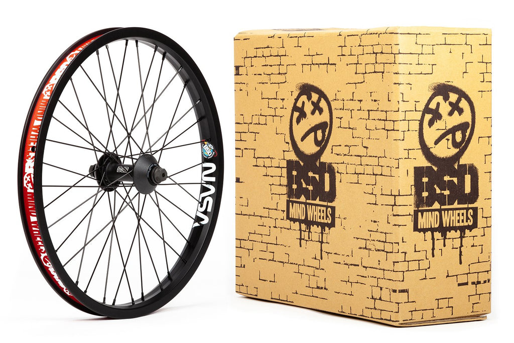 BSD Front Street Pro Mind Front Wheel (Black)