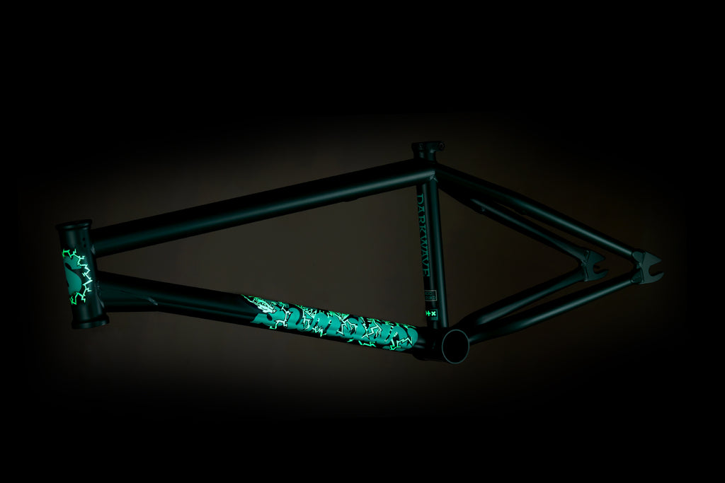Sunday Darkwave Frame (Matte Pine Green w/ Green Eel Stickers)