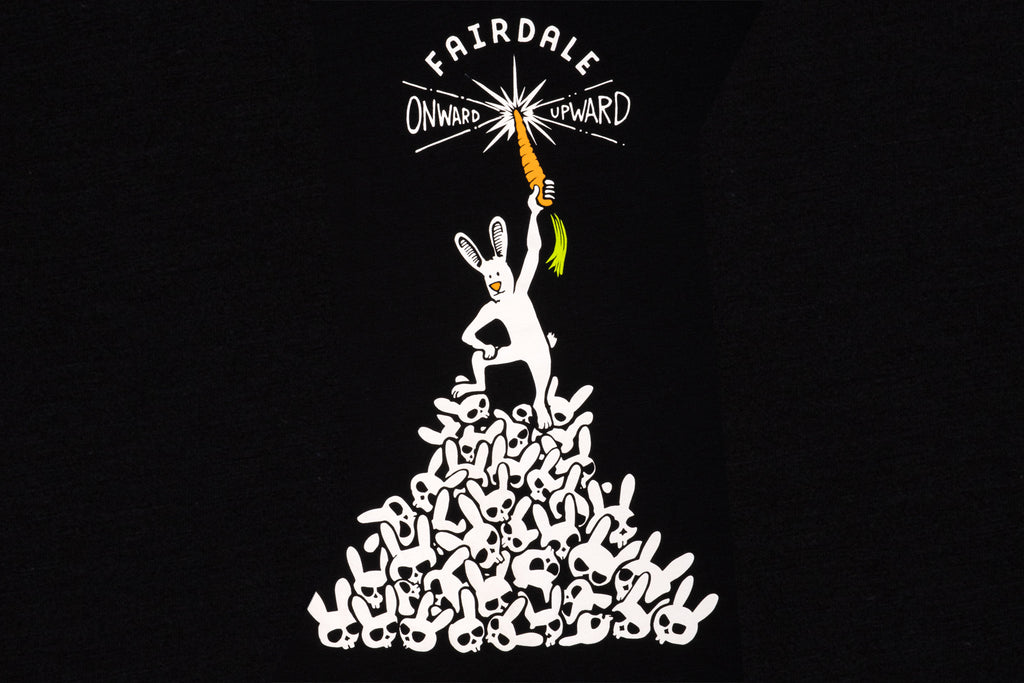 Fairdale Vanquish Tee (Black w/ Skull Colored Skulls)