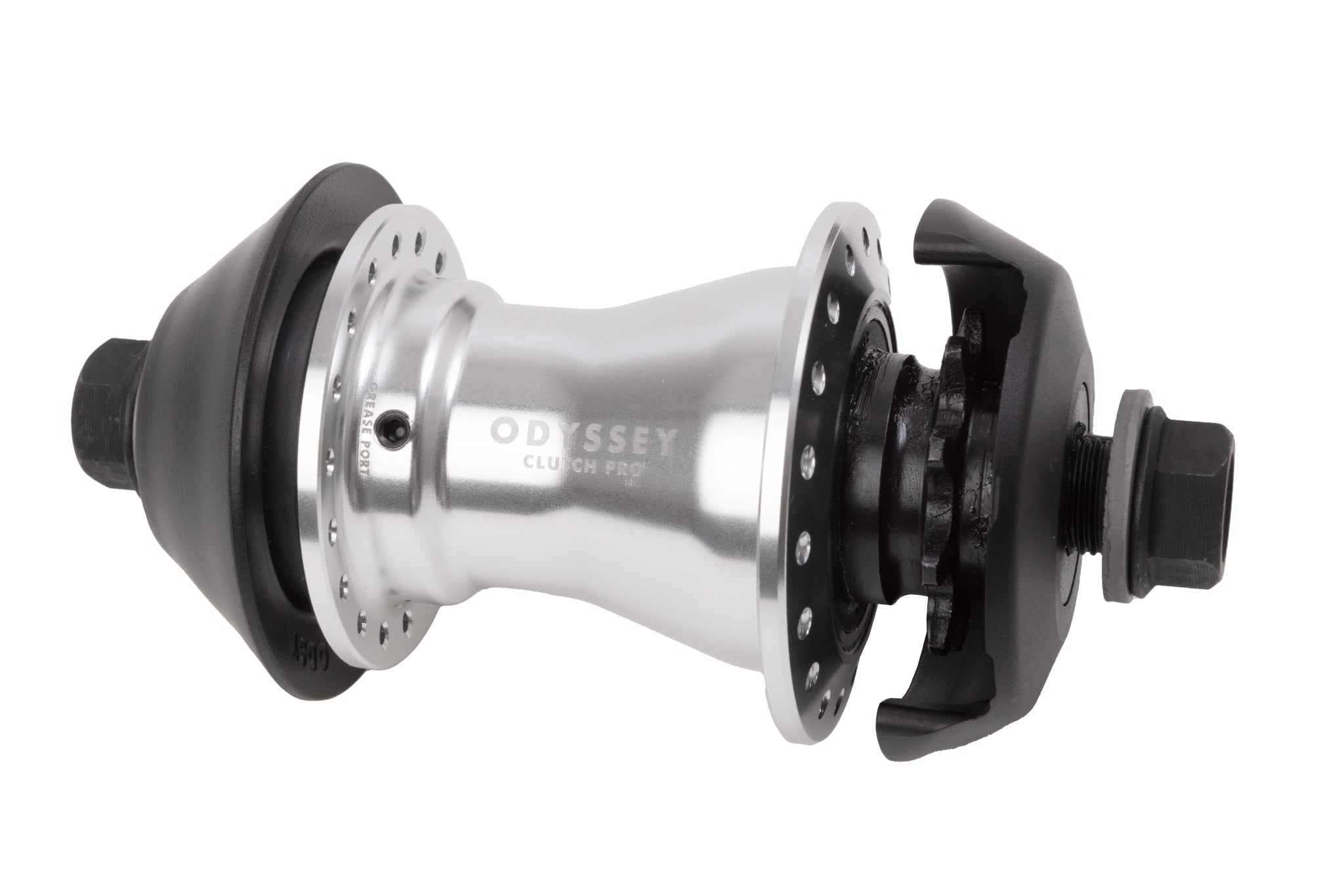 Odyssey Clutch Pro Freecoaster Hub (Anodized Silver) | Full