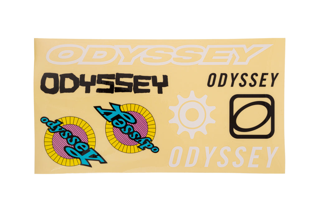 Odyssey Retro Sticker Pack (Clear Back / 40th Anniversary)