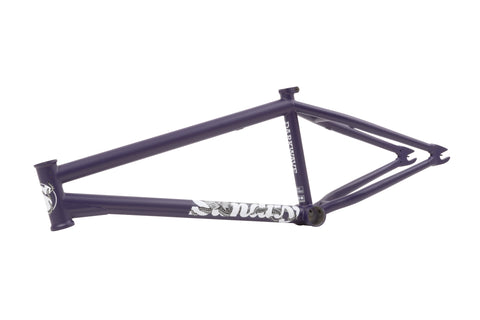 Sunday Darkwave Frame (Matte Midnight Purple w/White Octopus Stickers)