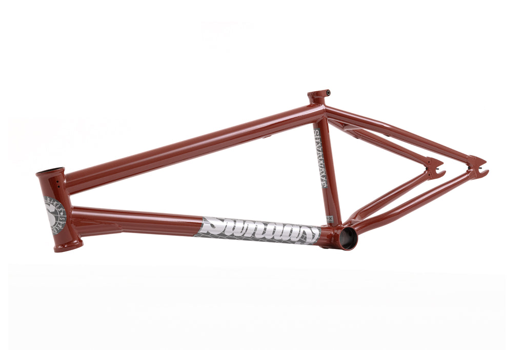 Sunday Silvawave Frame (Gloss Dark Brick Red)