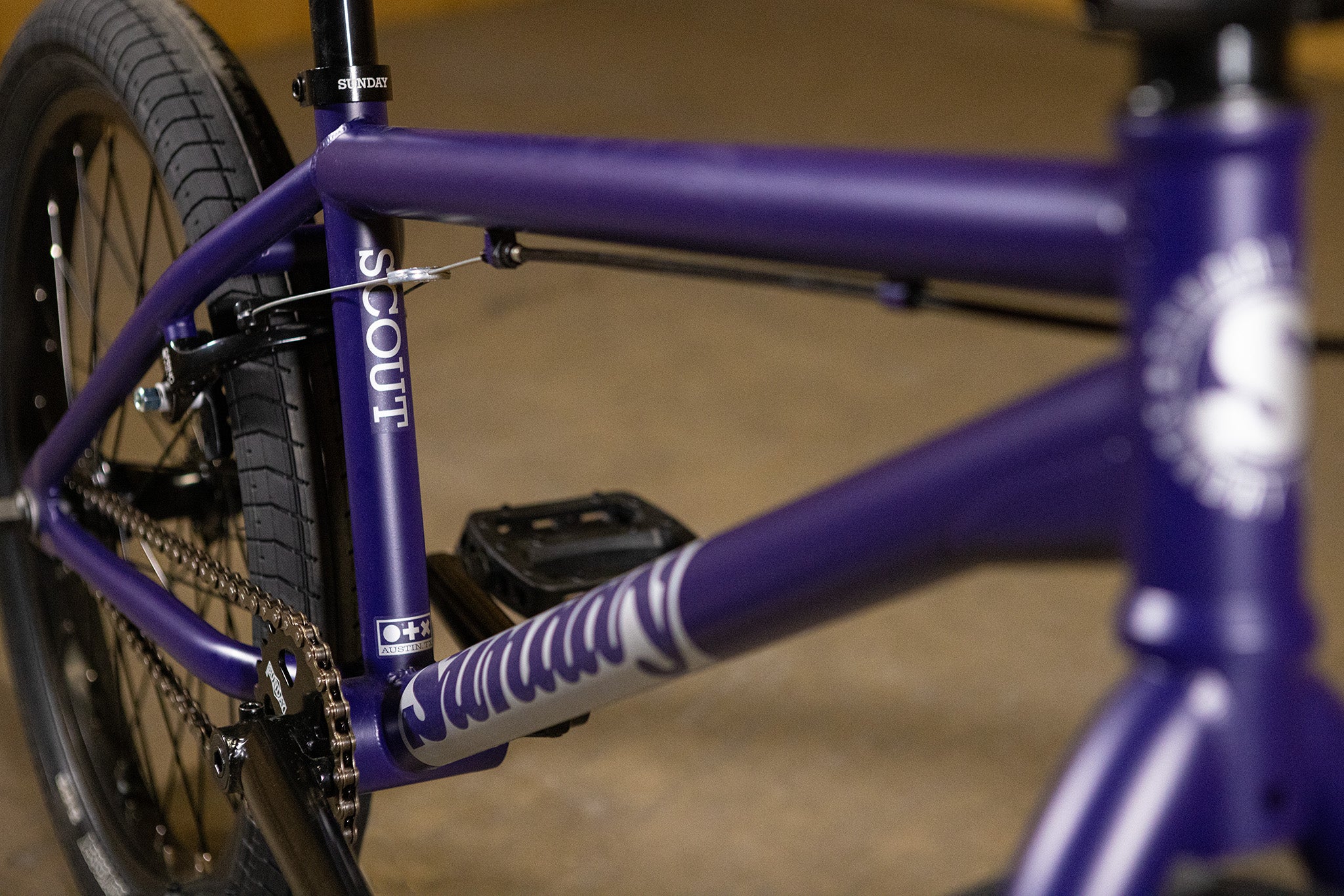 Sunday Scout (Matte Midnight Purple with 20.75