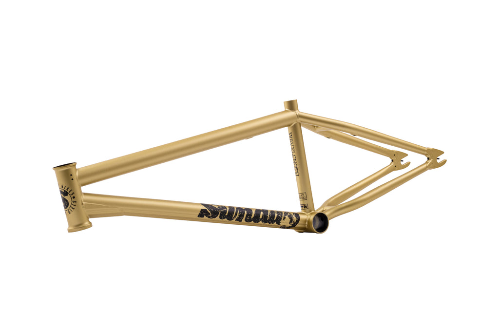 Sunday Wavelength Frame (Matte Metallic Gold)