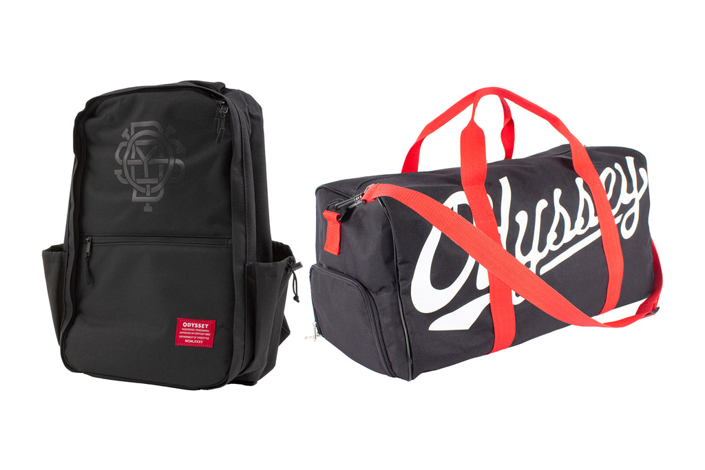Odyssey Monogram v2 Backpack and Slugger Duffel Bag Combo