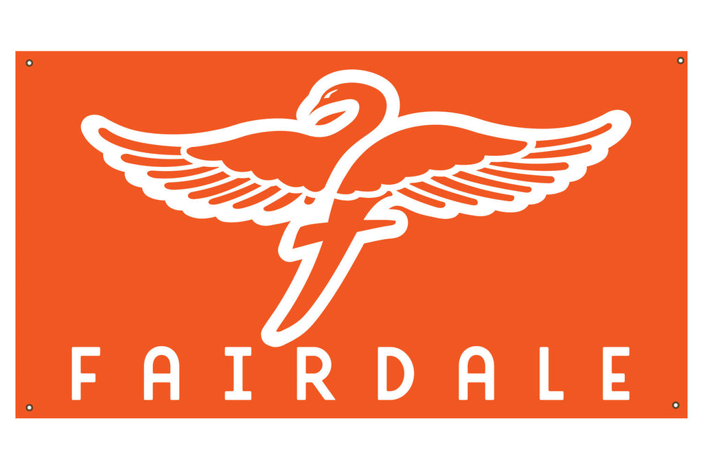 Fairdale Logo Banner - Orange (5.5' x 3')