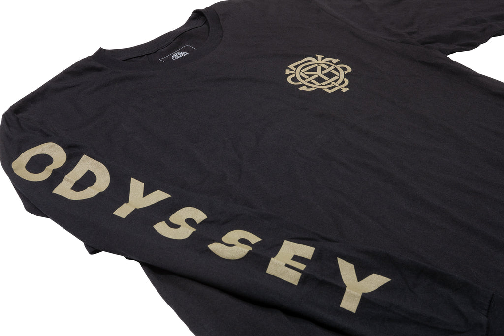 Odyssey Futura Long Sleeve (Black with Olive Ink)