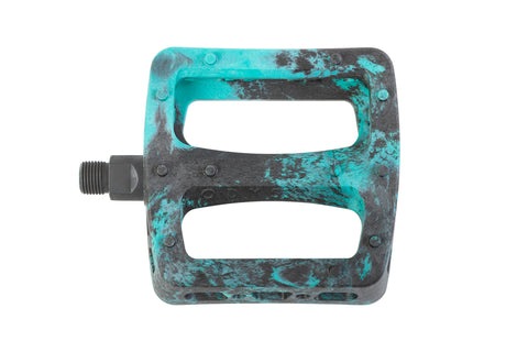 Odyssey Twisted Pro PC Pedals (Billiard Green/Black Swirl)