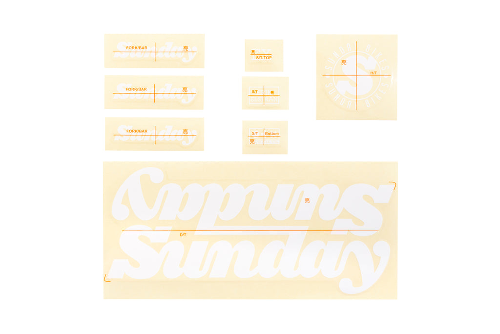Sunday 2022 EX - Erik Elstran Sticker Kit