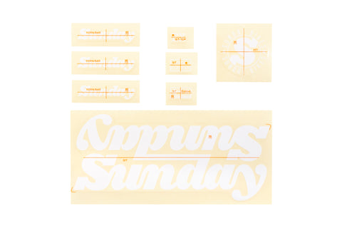 Sunday 2022 EX - Erik Elstran Sticker Kit